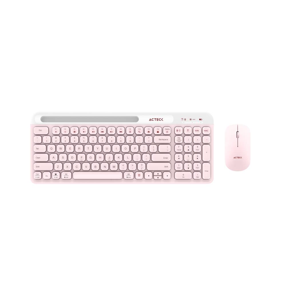 Kit Teclado y Mouse Acteck Creator Vituos Silk MK720 Elite Series - Kit Teclado y Mouse Acteck Creator Vituos Silk MK720 Elite Series -
